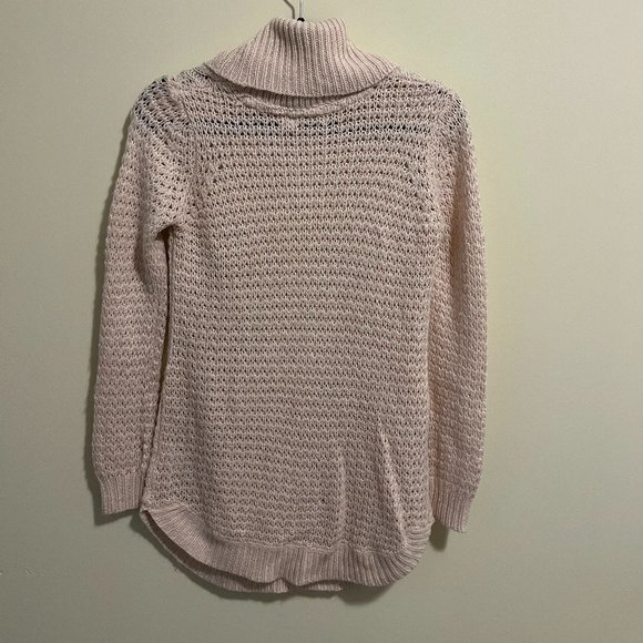 Reitmans Light Pink Turtleneck Sweater - Picture 3 of 4